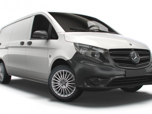 mercedes benz metris cargo van l3 2021 3D 模型