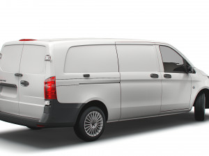 mercedes benz metris cargo van l3 2021 Modèle 3D