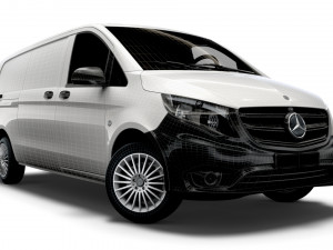 mercedes benz metris cargo van l3 2021 Modèle 3D