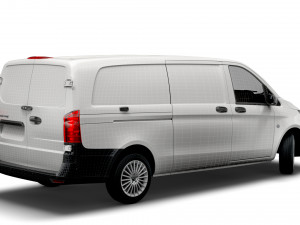 mercedes benz metris cargo van l3 2021 Modèle 3D