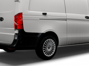 mercedes benz metris cargo van l3 2021 Modèle 3D