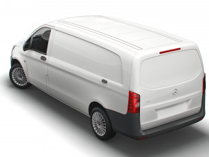 mercedes benz vito panel van l3 2021 3Dモデル