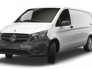 mercedes benz vito panel van l3 2021 3Dモデル