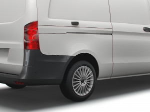 mercedes benz vito panel van l3 2021 3Dモデル