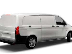 mercedes benz vito panel van l3 2021 3Dモデル