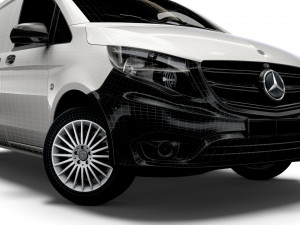 mercedes benz vito panel van l3 2021 3Dモデル