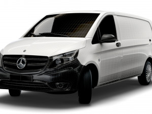 mercedes benz vito panel van l3 2021 3Dモデル