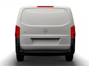 mercedes benz vito panel van l3 2021 3Dモデル