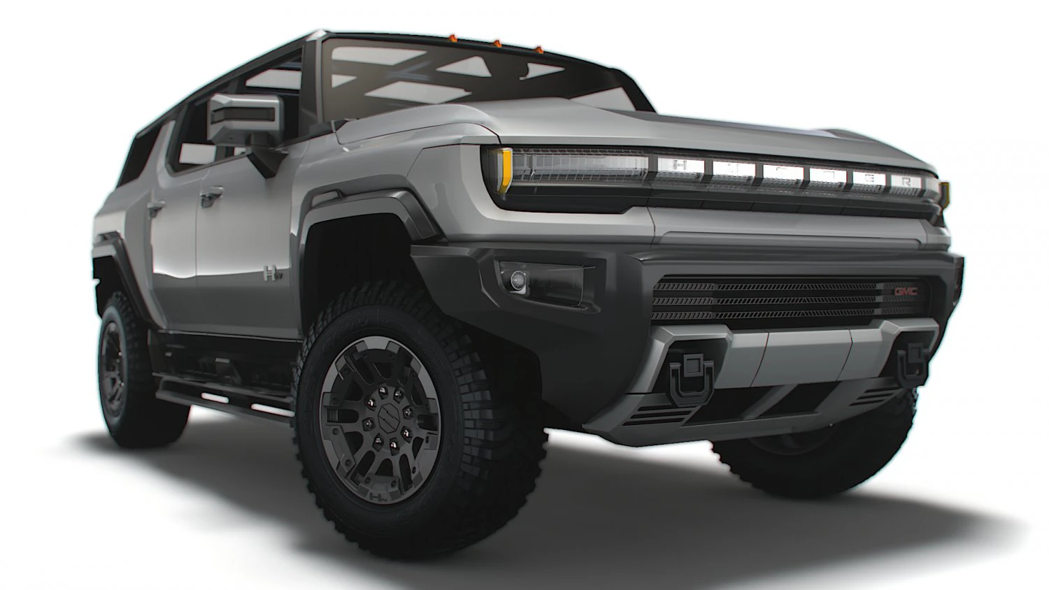 hummer ev gmc suv 2024 3D Model .c4d .max .obj .3ds .fbx .stl .blend 