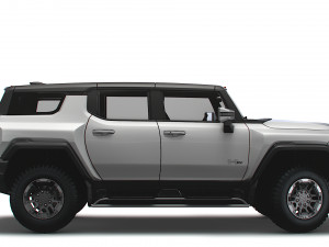 hummer ev gmc suv 2024 3D Model