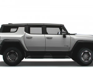 hummer ev gmc suv 2024 3D Model