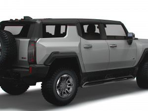 hummer ev gmc suv 2024 3D Model