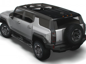hummer ev gmc suv 2024 3D Model