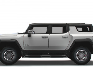 hummer ev gmc suv 2024 3D Model