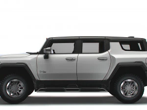 hummer ev gmc suv 2024 3D Model