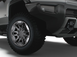 hummer ev gmc suv 2024 3D Model
