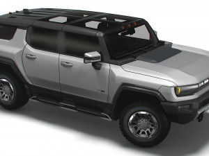 hummer ev gmc suv 2024 3D Model