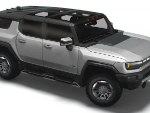 hummer ev gmc suv 2024 3D Model