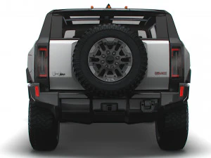 hummer ev gmc suv 2024 3D Model
