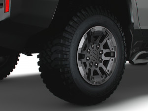 hummer ev gmc suv 2024 3D Model