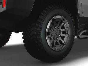 hummer ev gmc suv 2024 3D Model