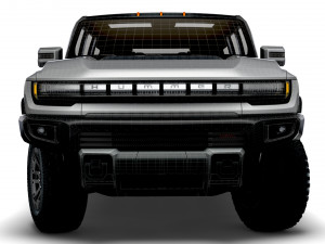 hummer ev gmc suv 2024 3D Model