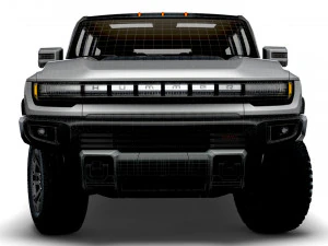 hummer ev gmc suv 2024 3D Model