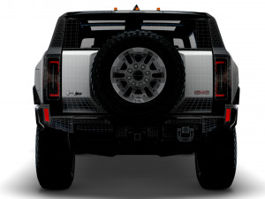 hummer ev gmc suv 2024 3D Model
