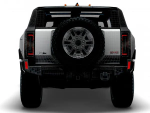 hummer ev gmc suv 2024 3D Model