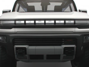 gmc hummer ev suv limousine 2024 3D Model