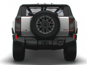 gmc hummer ev suv limousine 2024 3D Model
