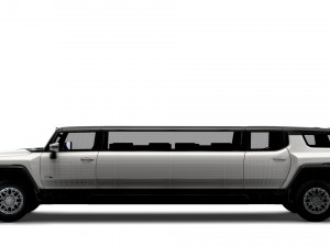 gmc hummer ev suv limousine 2024 3D Model