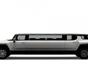 gmc hummer ev suv limousine 2024 3D Model