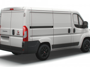 fiat ducato van l1h1 2022 3D-Modell
