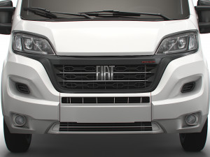 fiat ducato van l1h1 2022 3D-Modell