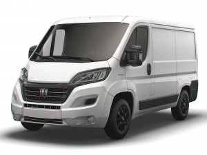 fiat ducato van l1h1 2022 3D-Modell