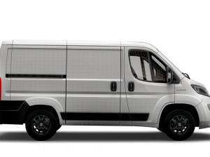 fiat ducato van l1h1 2022 3D-Modell