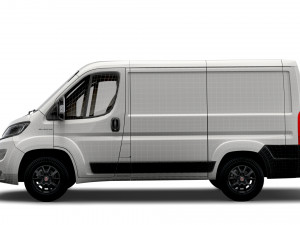 fiat ducato van l1h1 2022 3D-Modell
