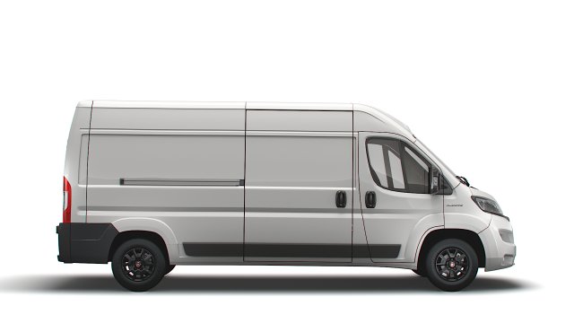 fiat ducato van l3h2 2022 3D Model in Van and Minivan 3DExport