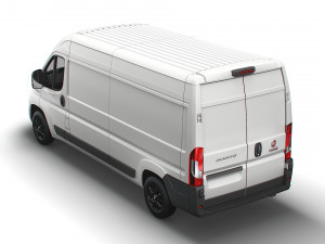 fiat ducato van l3h2 2022 3D Модель