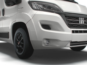 fiat ducato van l3h2 2022 3D Модель
