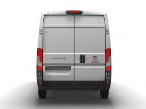 fiat ducato van l3h2 2022 3D Модель