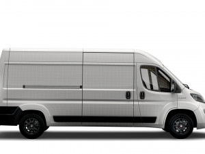 fiat ducato van l3h2 2022 3D Модель