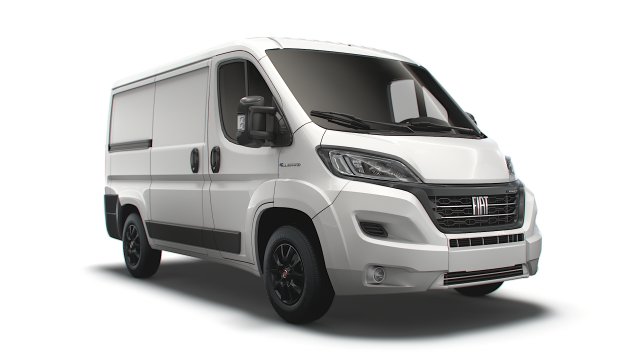 fiat e ducato van l1h1 2022 3D