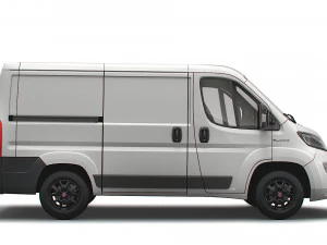fiat e ducato van l1h1 2022 3D Model