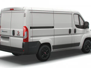 fiat e ducato van l1h1 2022 3D Model