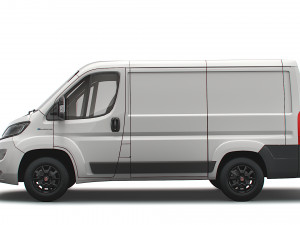 fiat e ducato van l1h1 2022 3D मॉडल
