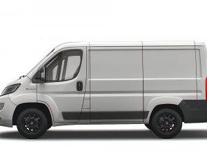 fiat e ducato van l1h1 2022 3D Model