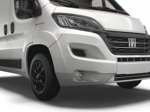 fiat e ducato van l1h1 2022 3D मॉडल