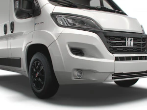 fiat e ducato van l1h1 2022 3D Model